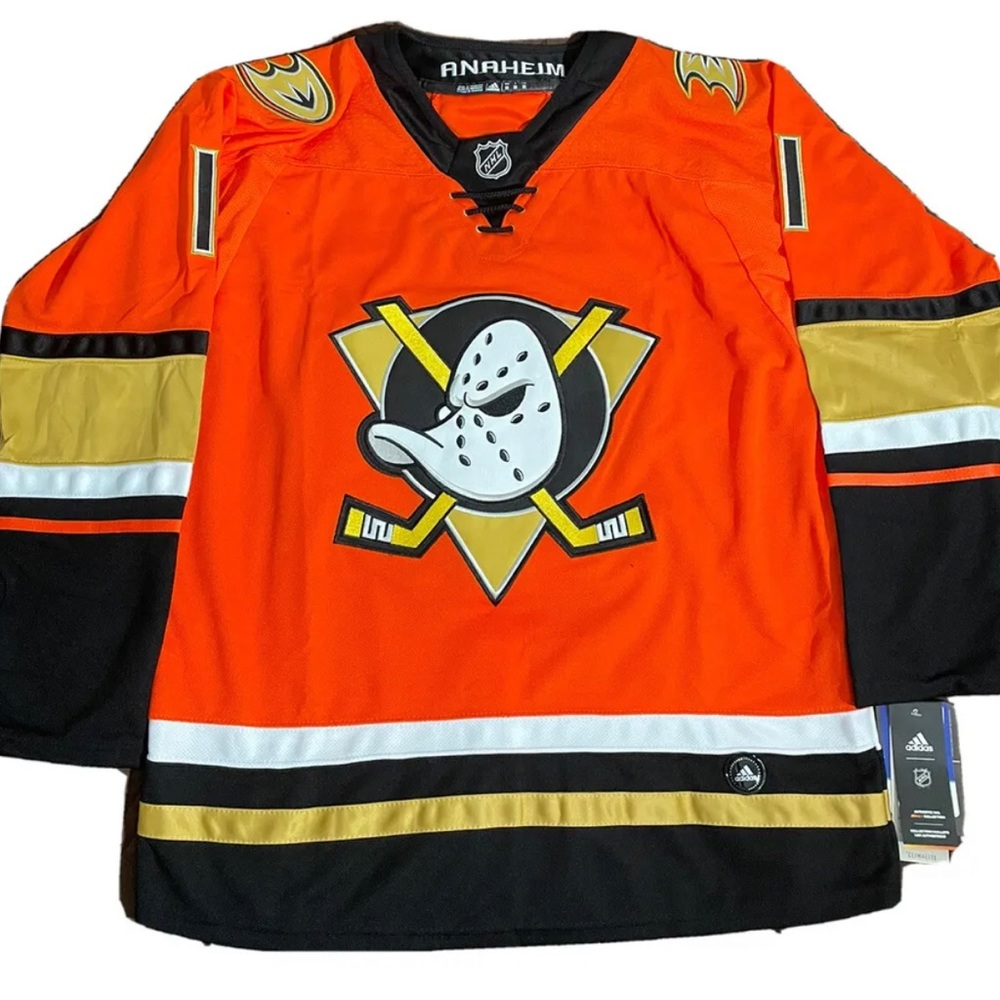 Trevor Zegras Anaheim Ducks Alternative Jersey Brand New Stitched Retro